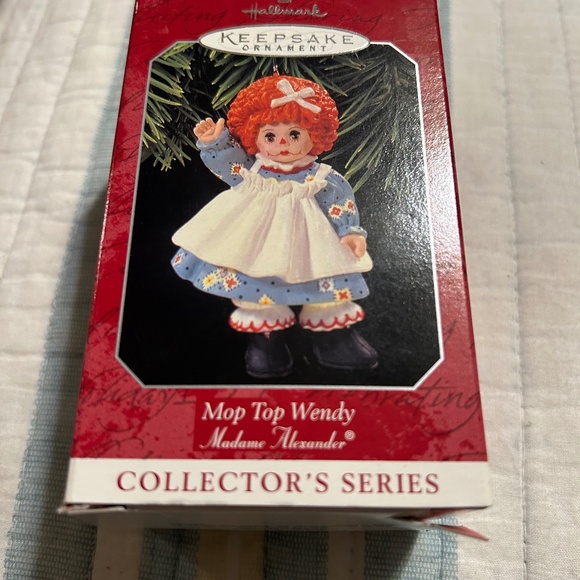 Vintage Hallmark Keepsake Ornament Mop Top Wendy Madame Alexander 1996 - Picture 1 of 6